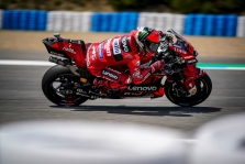 <span style="background:#d5002c; color:white; padding: 0 2px">MotoGP</span> Jereze pirmąją „pole“ sezone iškovojo F. Bagnaia