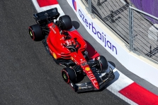 Azerbaidžane sugedęs C. Leclerco „Ferrari“ variklis - nepataisomas