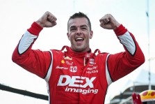 <span style="background:#3f3f3f; color:white; padding: 0 2px">IndyCar</span> Įveikęs R. Grosjeaną, „pole“ Našvilyje iškovojo S. McLaughlinas