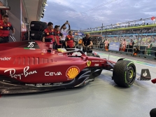 Singapūro GP: šeštadienio treniruotė