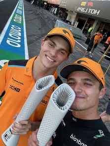 „McLaren“ pasiruošusi konkurencijai tarp L. Norriso ir O. Piastrio