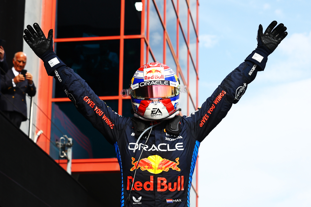 L. Norriso spaudimą atlaikęs M. Verstappenas – Emilijos-Romanijos GP nugalėtojas