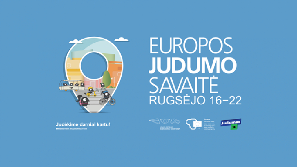 Į Lietuvą atkeliauja Europos judumo savaitė: prie Vilniaus šiemet jungiasi visos Lietuvos miestai