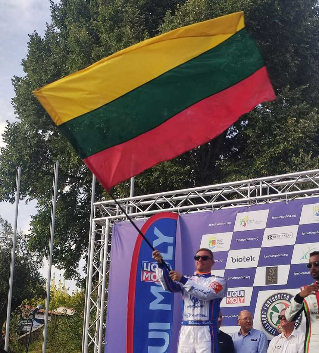 Vandens „Formulės-2“ čempionatą E. Riabko vainikavo trečia pozicija