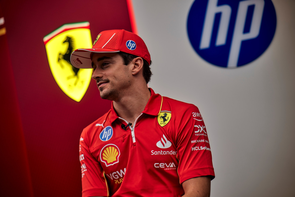 C. Leclerco asmeninę kolekciją papildė įspūdingas „Ferrari“