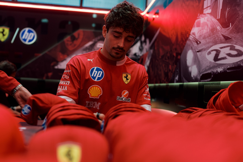 C. Leclercas: su „Ferrari“ skaudu būti aštuntam