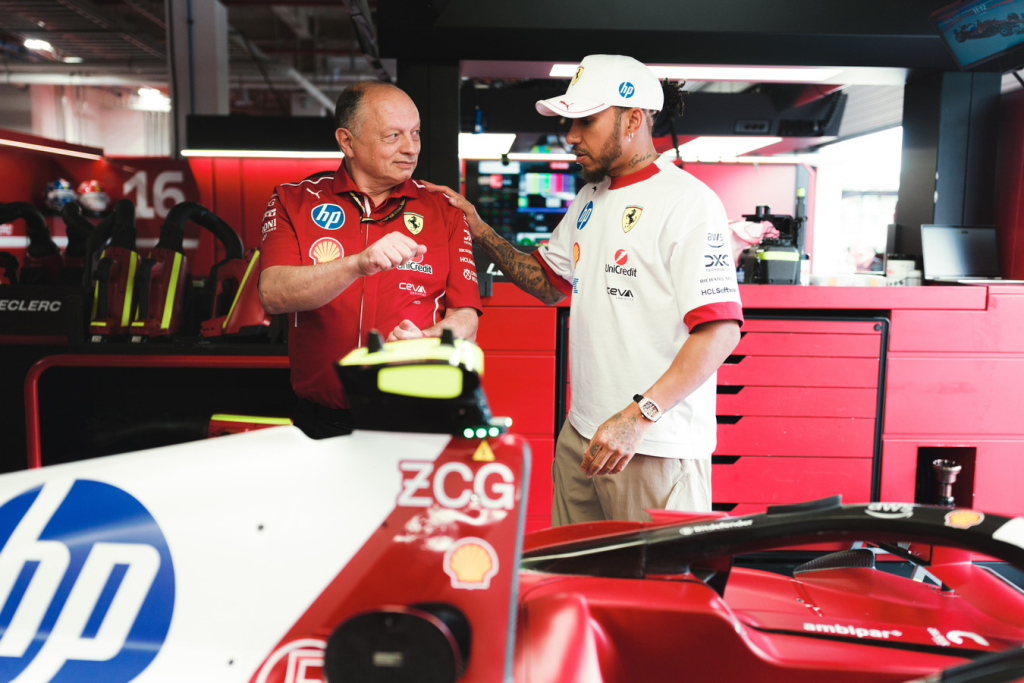 L. Hamiltonas: žinome, kur yra „Ferrari“ problemos