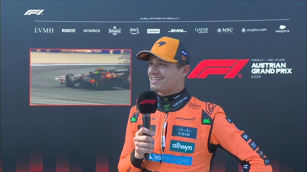L. Norrisas neigia užlaikęs M. Verstappeną: „Red Bull“ visada skundžiasi apie viską