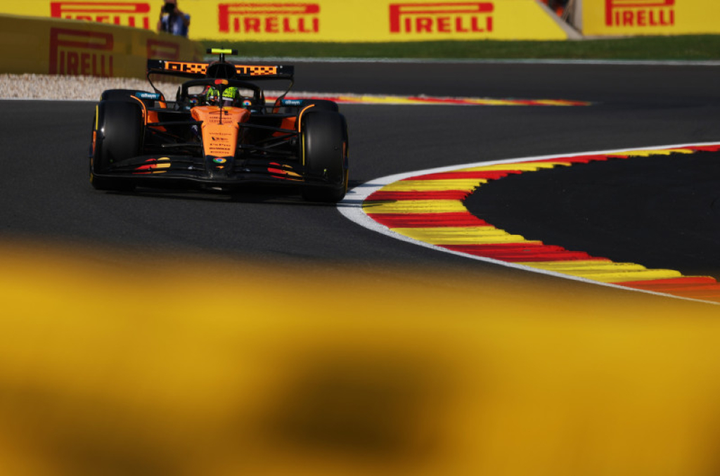 Belgijos GP kvalifikacijoje – L. Norriso triumfas ir antra L. Hamiltono nesėkmė iš eilės