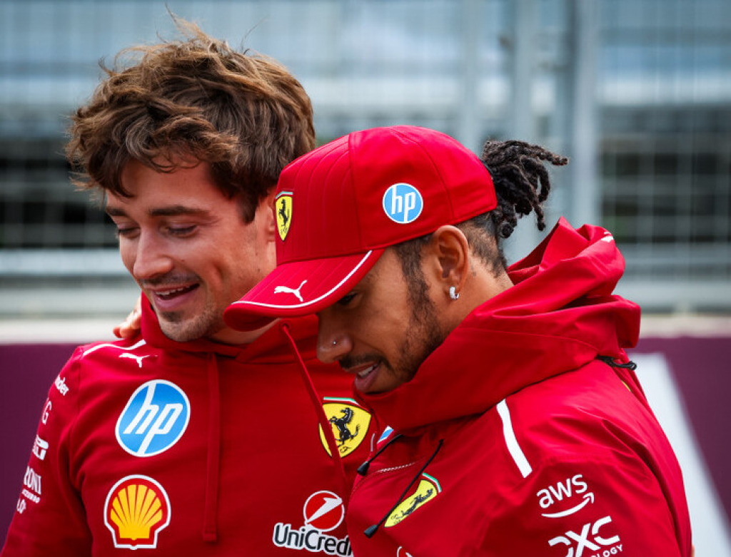 „Ferrari“ vairuotojai po sprinto kvalifikacijos neslėpė nusivylimo
