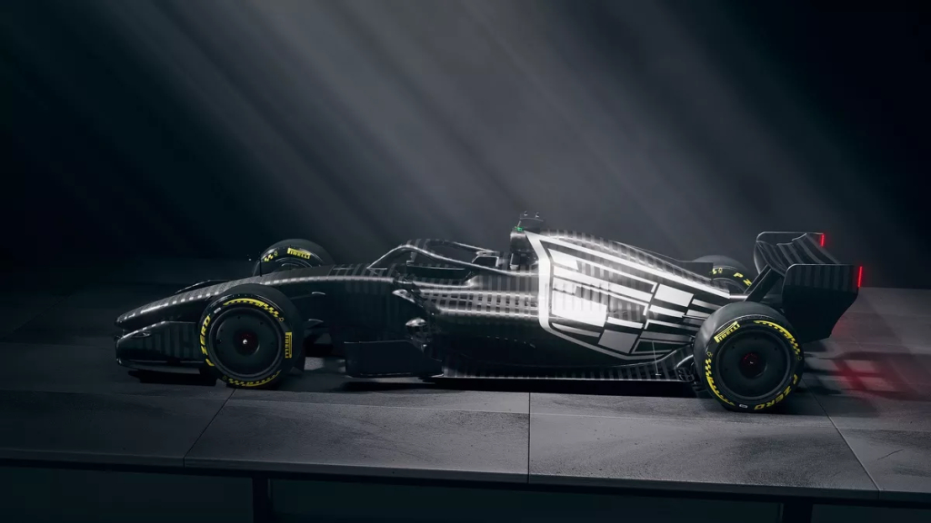 „Cadillac“ atskleidė laikiną bolido dizainą