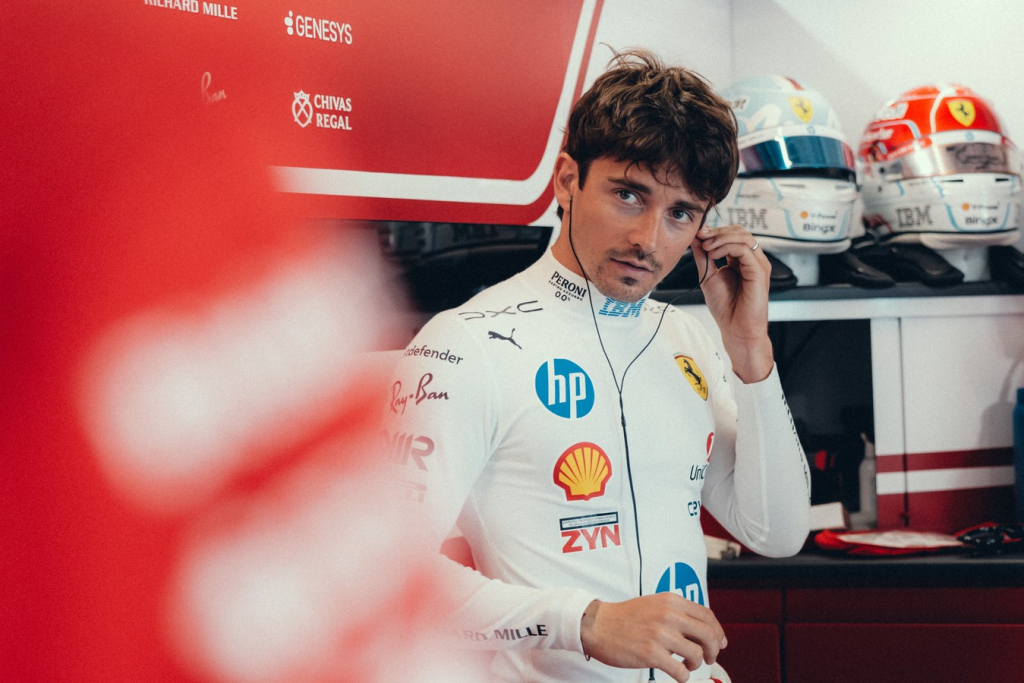 C. Leclercas perspėjo: „Ferrari“ variklis atsilieka nuo „Mercedes“